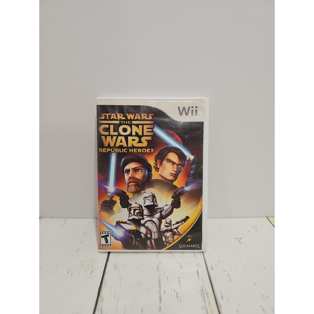 Star Wars the Clone Wars Republic Heroes - Nintendo Wii